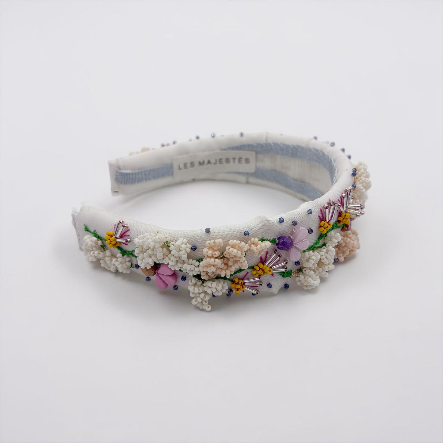 Serre-tête Louison - accessoire de cheveux mariée –Mariage- couture artisanal -  Les Majestés