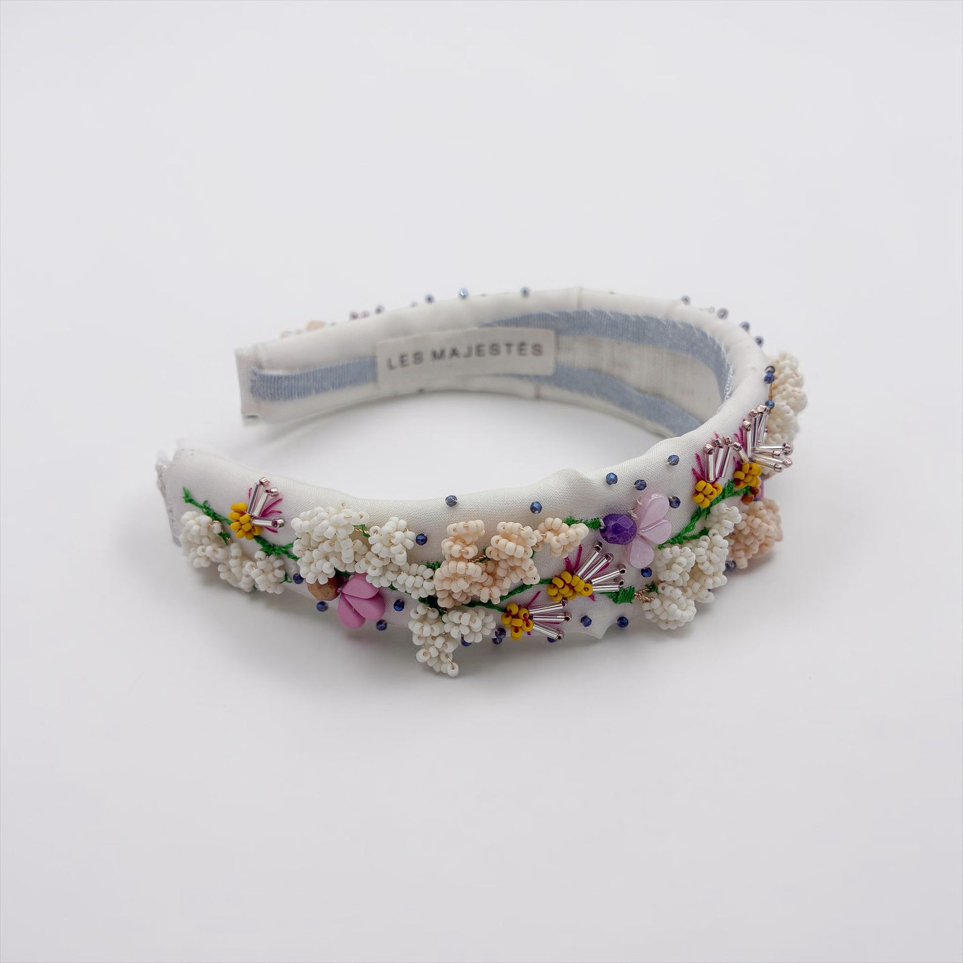 Serre-tête Louison - accessoire de cheveux mariée –Mariage- couture artisanal -  Les Majestés