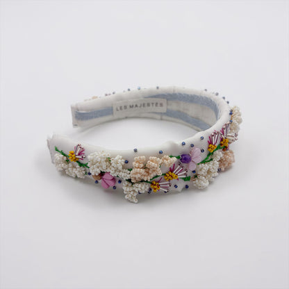 Serre-tête Louison - accessoire de cheveux mariée –Mariage- couture artisanal -  Les Majestés